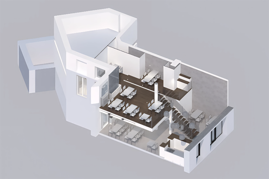 Restaurant La Carte Blanche - 3D - AIS